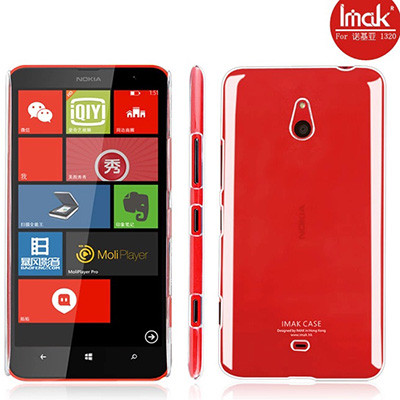 Пластиковый чехол Imak Hard Case Transparent для Nokia Lumia 1320 - фото 2 - id-p48813806