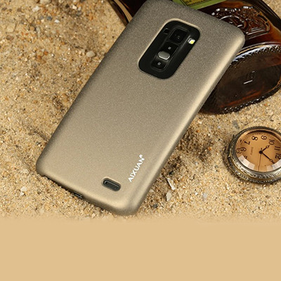 Пластиковый чехол Aixuan Hard Case Gold для LG Optimus G Flex - фото 3 - id-p48813815
