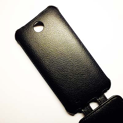 Кожаный чехол Armor Case Black для HTC Desire 300 - фото 4 - id-p48813830