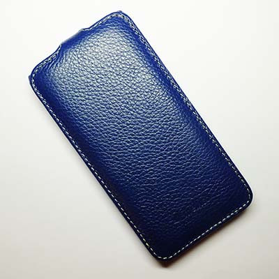 Кожаный чехол Melkco Leather Case Dark Blue LC для HTC Desire 300 - фото 1 - id-p48813833
