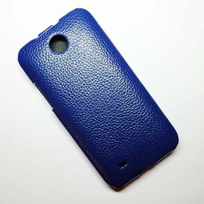 Кожаный чехол Melkco Leather Case Dark Blue LC для HTC Desire 300 - фото 2 - id-p48813833