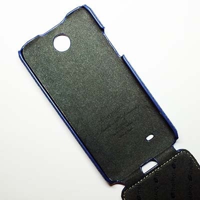 Кожаный чехол Melkco Leather Case Dark Blue LC для HTC Desire 300 - фото 3 - id-p48813833