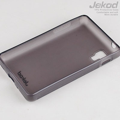 Силиконовый чехол Jekod TPU Case Black для LG Optimus L4 II Dual E440/E445 - фото 2 - id-p48813889