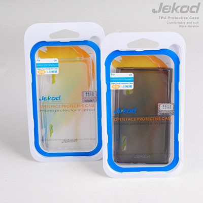 Силиконовый чехол Jekod TPU Case Black для LG Optimus L5 II Dual E455 - фото 4 - id-p48813891
