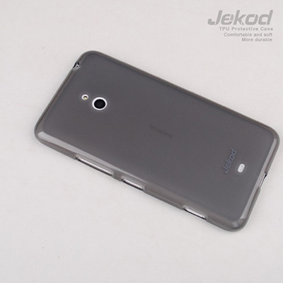 Силиконовый чехол Jekod TPU Case Black для Nokia Lumia 1320 - фото 1 - id-p48813908