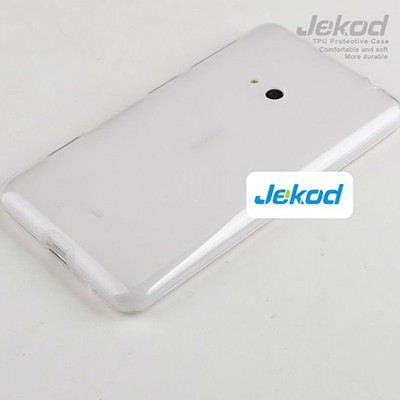 Силиконовый чехол Jekod TPU Case White для Nokia Lumia 1320 - фото 2 - id-p48813909