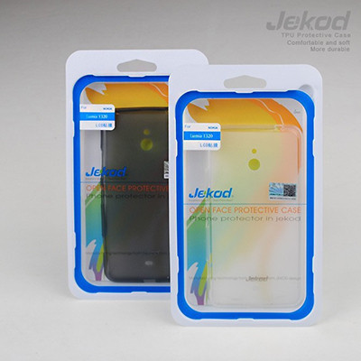 Силиконовый чехол Jekod TPU Case White для Nokia Lumia 1320 - фото 4 - id-p48813909