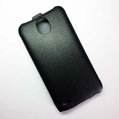 Кожаный чехол Armor Case Black для Lenovo IdeaPhone S890 - фото 3 - id-p48813939
