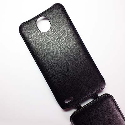 Кожаный чехол Armor Case Black для Lenovo IdeaPhone S890 - фото 4 - id-p48813939
