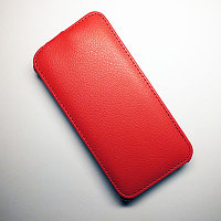 Кожаный чехол Armor Case Red для FLY IQ446 Magic