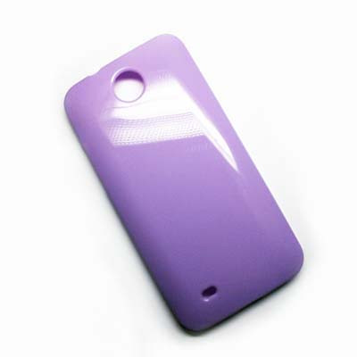 Силиконовый чехол Becolor Purple для HTC Desire 301/Zara mini - фото 1 - id-p48814146