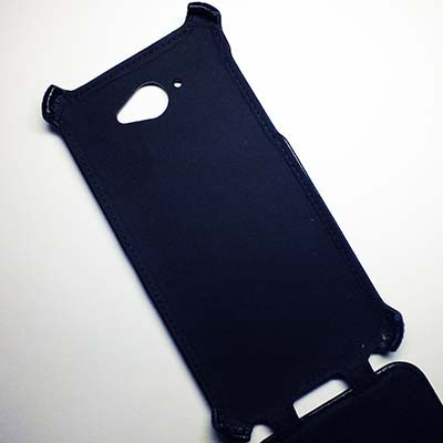Кожаный чехол Armor Case Black для Lenovo IdeaPhone S930 - фото 2 - id-p48814150