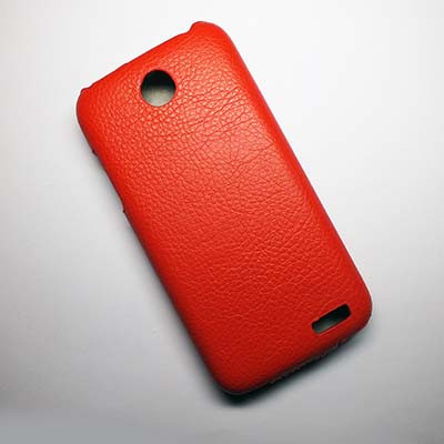 Кожаный чехол Armor Case Red для Lenovo IdeaPhone A516 - фото 2 - id-p48814156