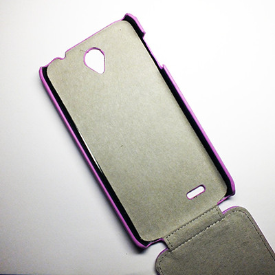 Кожаный чехол Armor Case Purple для Lenovo IdeaPhone A850 - фото 2 - id-p48814160
