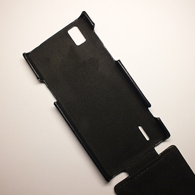 Кожаный чехол Armor Case Black для Huawei Ascend P2 - фото 3 - id-p48814188