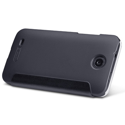 Кожаный чехол Nillkin V-Series Black для HTC Desire 301/Zara mini - фото 1 - id-p48814197