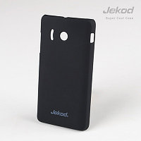 Пластиковый чехол Jekod Cool Case Black для Huawei Y300/U8833