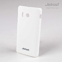 Пластиковый чехол Jekod Cool Case White для Huawei Y300/U8833
