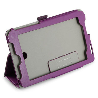 Кожаный чехол TTX Case Purple для Asus Fonepad 7 ME372CG - фото 3 - id-p48814227
