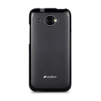 Силиконовый чехол Melkco Poly Jacket TPU Case Black для HTC Desire 301/Zara mini
