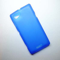 Силиконовый чехол Becolor Blue Mat для Sony Xperia L S36h