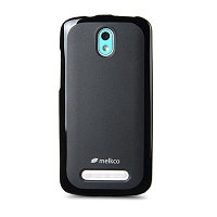 Силиконовый чехол Melkco Poly Jacket TPU Case Black для HTC Desire 500 Dual