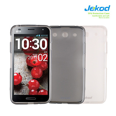 Силиконовый чехол Jekod TPU Case Black для LG Optimus G Pro E985 - фото 3 - id-p48814602