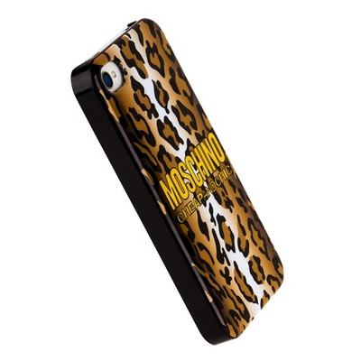 Пластиковый чехол накладка Moschino Leopard для Apple iPhone 4/4S - фото 2 - id-p48814618