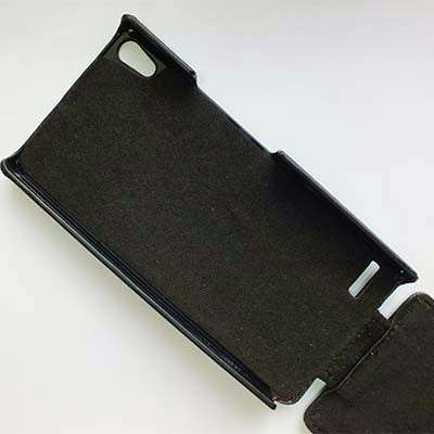 Кожаный чехол Up Case Black для Huawei Ascend D2 - фото 3 - id-p48814660