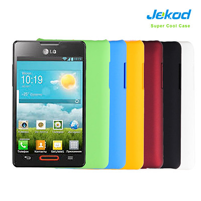 Пластиковый чехол Jekod Cool Case Blue для LG Optimus L5 II Dual E455 - фото 2 - id-p48814686