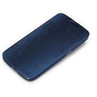 Полиуретановый чехол ROCK Big City Series Blue для Samsung i9200 Galaxy Mega 6.3