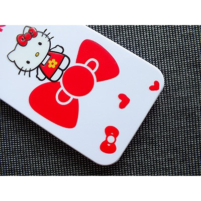 Пластиковый чехол Hello Kitty White/Red для Apple - фото 3 - id-p48814921