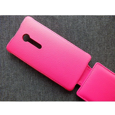 Кожаный чехол Armor Case Pink для Sony Xperia Ion LT28h - фото 3 - id-p48815002