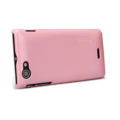 Пластиковый чехол Nillkin Multi-Color Series Pink для Sony Xperia J ST26i - фото 1 - id-p48815021