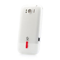 Силиконовый чехол накладка Capdase Soft Jacket White для HTC Sensation XL