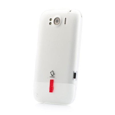 Силиконовый чехол накладка Capdase Soft Jacket White для HTC Sensation XL - фото 1 - id-p48815073