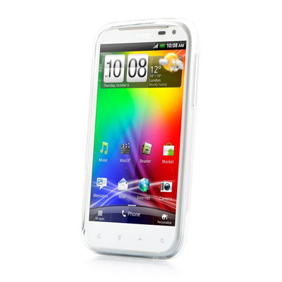 Силиконовый чехол накладка Capdase Soft Jacket White для HTC Sensation XL - фото 2 - id-p48815073