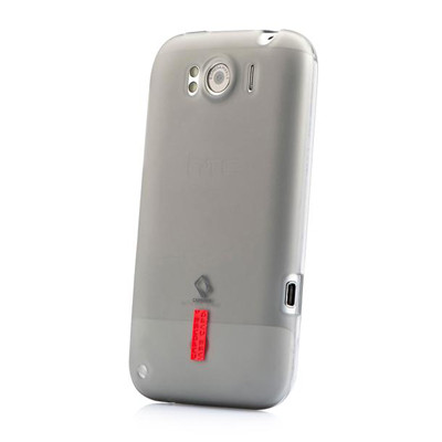 Силиконовый чехол накладка Capdase Soft Jacket Grey для HTC Sensation XL - фото 1 - id-p48815075