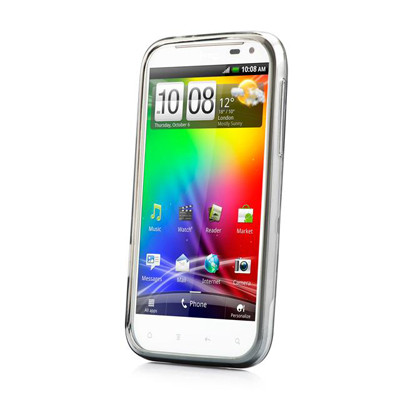 Силиконовый чехол накладка Capdase Soft Jacket Grey для HTC Sensation XL - фото 2 - id-p48815075