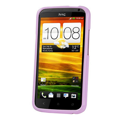Силиконовый чехол накладка Moings Purple для HTC Sensation XL - фото 2 - id-p48815076