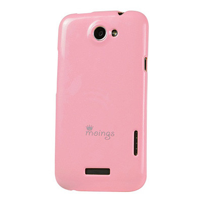 Силиконовый чехол накладка Moings Pink для HTC Sensation XL - фото 1 - id-p48815077