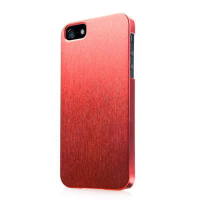 Пластиковый чехол Capdase Karapase Silva Satin Red для Apple iPhone 5/5s/SE - фото 1 - id-p48815142