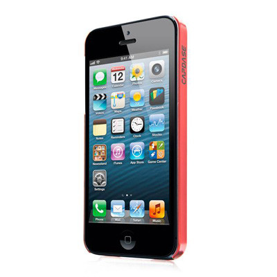 Пластиковый чехол Capdase Karapase Silva Satin Red для Apple iPhone 5/5s/SE - фото 2 - id-p48815142