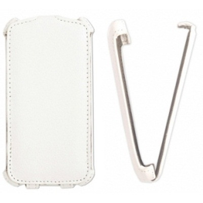 Кожаный чехол книга Armor Case White для Sony Xperia Ion LT28h - фото 1 - id-p48815349