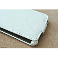 Кожаный чехол книга Armor Case White для Sony Xperia GX LT29i