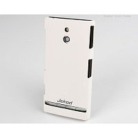 Пластиковая накладка Jekod Cool CaseWhite для Sony Xperia P LT22i