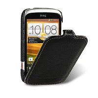 Кожаный чехол книга Melkco Leather Case (Black LC) для HTC Desire C