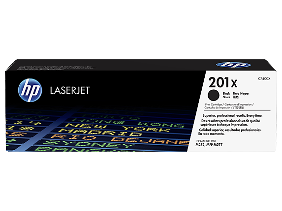 Картридж 201X/ CF400X (для HP Color LaserJet Pro M252/ M274/ M277) чёрный
