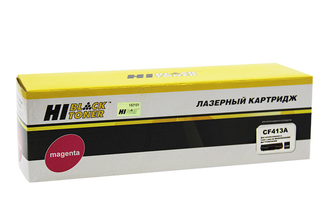 Картридж 410X/ CF413X (для HP Color LaserJet Pro M377/ M452/ M477) Hi-Black, пурпурный