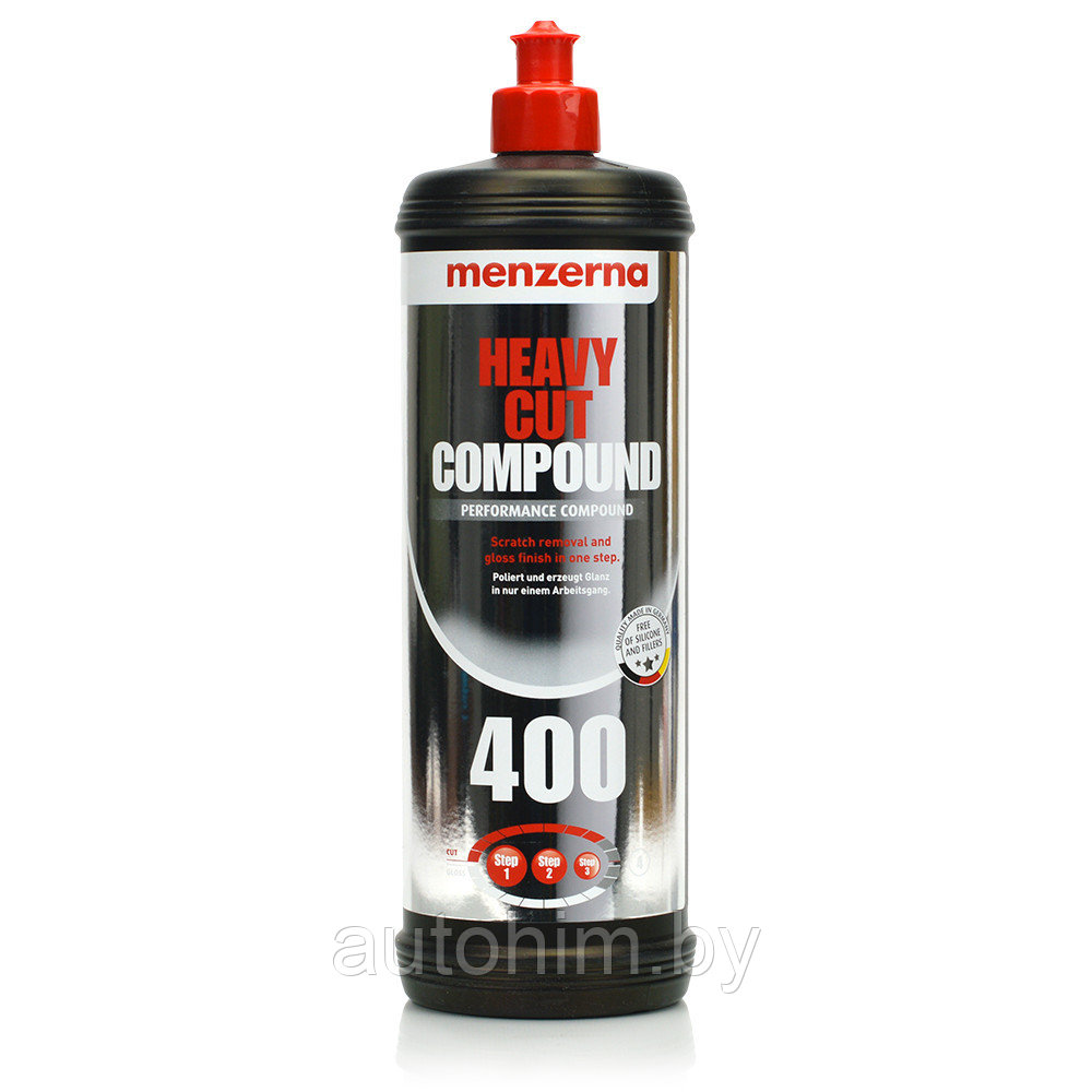 Полировальная паста Menzerna FG 400 (Fast Gloss Heavy Cut Compound 400) , 250мл, Минск